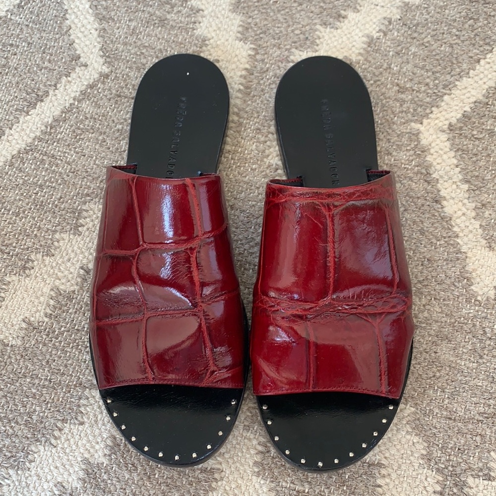 Freda Salvador Croc Slides